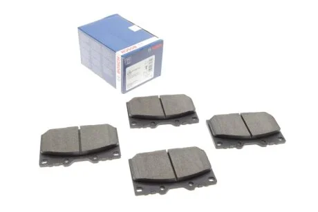 Колодка торм. диск. TOYOTA LAND CRUISER (_J7_), LAND CRUISER 100 (_J10_) передн. BOSCH 0986424640