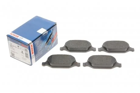 Тормозные колодки дисковые, к-кт. BOSCH 0986424756