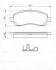 BOSCH Тормозные колодки пер. Subaru Impreza, Legacy -98 0986424770