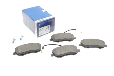 Колодка торм. диск. CITROEN C8, PEUGEOT 807 передн. BOSCH 0986424789