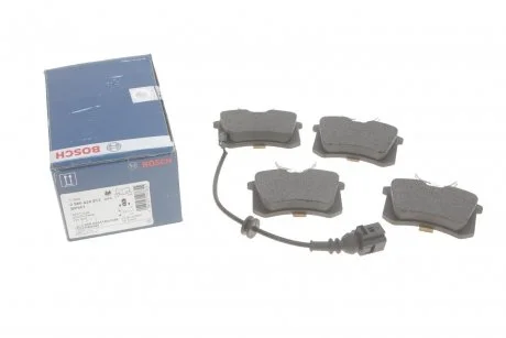 Колодка торм. диск. AUDI, CITROEN, FIAT, FORD, LANCIA, PEUGEOT, SEAT, VW задн. BOSCH 0986424813
