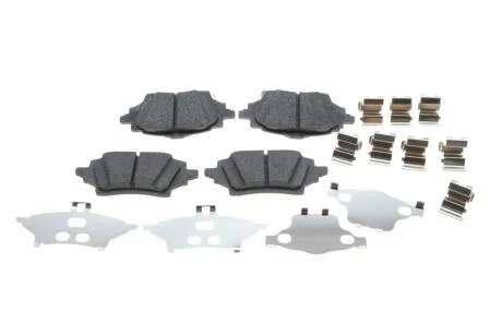 Колодки гальмівні дискові (комплект 4 шт) BOSCH 0 986 424 911