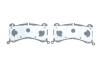 Гальмівні колодки, дискові BOSCH 0986424943 (фото 4)