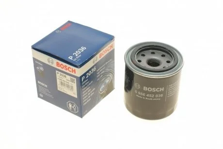 Фильтр масляный двигателя HONDA, MAZDA BOSCH 0986452036