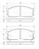 Колодки тормозные дисковые BOSCH 0986460020 (фото 8)