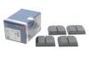 Тормозные колодки дисковые (передние) VW T2 79-85 BOSCH 0986460111 (фото 2)