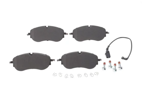 Комплект гальмівних колодок BOSCH 0 986 460 281 (фото 1)