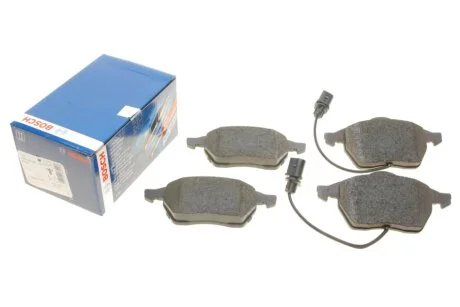 Колодка торм. диск. AUDI 100 (44, 44Q, C3, 4A, C4) передн. BOSCH 0986460937