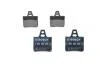 BOSCH CITROEN Тормозные колодки задние Xantia,XM 89- 0986460958