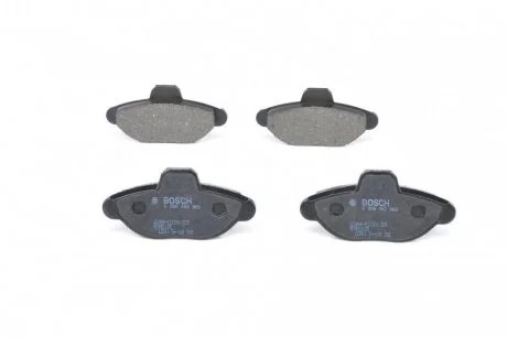 FIAT Колодки тормозные передние Punto -99 BOSCH 0986460968
