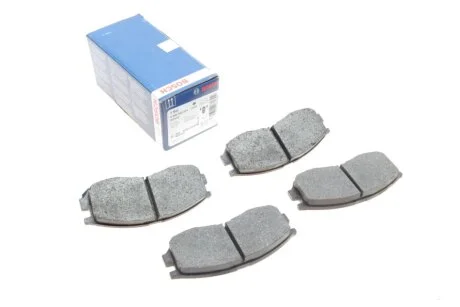 Колодка гальм. диск. MITSUBISHI GALANT, LANCER 90 - передн. BOSCH 0986460979 (фото 1)