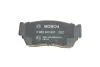 Тормозные колодки дисковые NISSAN 100NX/Pulsar/Sentra/Sunny BOSCH 0986460997 (фото 6)