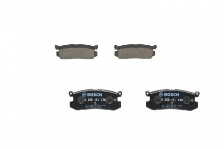 FORD Колодки тормозные передние PROBE 2,2;3,0 88-; MAZDA 626 -98 BOSCH 0986461138 (фото 1)