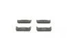 BOSCH MAZDA Колодки тормозные задние 323 1.9I 16V 89-94 0986461146