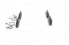 Тормозные колодки дисковые PEUGEOT 106 -96, 106 Electric 05 BOSCH 0986461763 (фото 3)