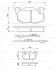Тормозные колодки дисковые PEUGEOT 106 -96, 106 Electric 05 BOSCH 0986461763 (фото 8)