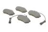 Гальмівні колодки дискові AUDI 80/90/100/200 BOSCH 0986466693 (фото 2)