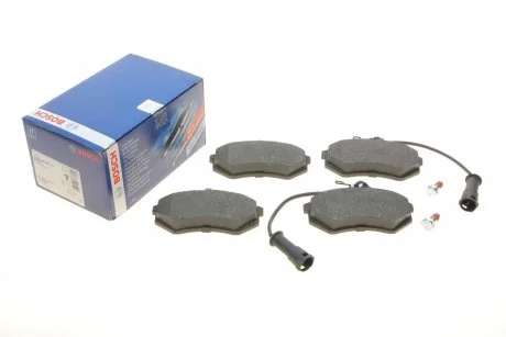 Тормозные колодки дисковые AUDI 80/90/100/200 BOSCH 0986466693