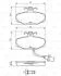 BOSCH FORD Тормозные колодки диск. задн. (с датч) Scorpio 0986469820
