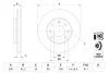 Диск тормозной DAEWOO LANOS R13 передн. BOSCH 0 986 478 192 (фото 5)