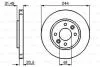 BOSCH Тормозной диск перед. (вентил.) RENAULT 21 2,1D/TD  86-95 0986478278