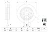 Гальмівний диск VOLVO S60/S80/V70/V70/XC70 \'\'R BOSCH 0986478495 (фото 5)
