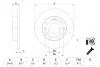 Тормозной диск AUDI A4 \&#039;\&#039;R BOSCH 0986478986 (фото 5)
