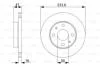 BOSCH  Диск тормозной пер. DAIHATSU SIRION 00- 0986479352