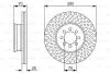 BOSCH DB Тормозной диск передн.Sprinter -06 0986479602