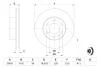 Фото 5 - гальмівний диск IVECO Daily \'\'F \'\'2.3-3.0 \'\'06>> - кратн. 1 шт BOSCH 0986479641 Гальмівний диск IVECO Daily \'\'F \'\'2.3-3.0 \'\'06>> - кратн. 1 шт BOSCH 0986479641 (фото 5)