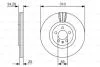 TARCZA HAM AUDI A3/ SKODA SUPERB/ VW BORA, GOLF IV 1.8, 3.2 98-15 PRZ?D BOSCH 0 986 479 642 (фото 1)