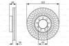 Тормозной диск BOSCH 0 986 479 A23 (фото 1)