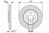 Тормозной диск BOSCH 0 986 479 A24 (фото 1)