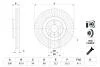 TARCZA HAM AUDI 3.0TFSI QUATTRO 12-, 3.0TDI 15- PRZ?D BOSCH 0 986 479 E39 (фото 5)