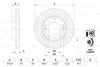 BOSCH KIA Тормозной диск передн.Sorento 02- 0986479F20