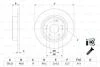 Фото 1 - tarcza hamulc. honda hr-v 15- ty? BOSCH 0986479F76 TARCZA HAMULC. HONDA HR-V 15- TY? BOSCH 0986479F76 (фото 1)