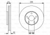 Гальмівний диск LEXUS GS300/GS430/SC430 F'3,0-4,397-10 BOSCH 0986479R20 (фото 1)