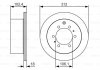 Гальмівний   диск Bosch 0986479R57