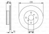 TOYOTA Диск тормозной передн.Coprolla 88- BOSCH 0986479R75 (фото 1)