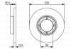 Гальмівний диск DAEWOO Matiz \'\'F \'\'0,8-1,0 \'\'98-10 PR2 BOSCH 0986479R81 (фото 1)