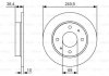 Гальмівний диск BOSCH 0986479S84 (фото 1)