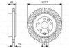Тормозной диск 302 мм LAND ROVER Freelander II (FA) R'2.0-3.206>> PR2 0986479U44