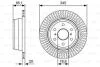 Фото 1 - диск гальмівний BOSCH 0986479W32 Диск гальмівний BOSCH 0986479W32 (фото 1)