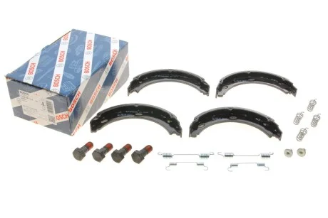 Тормозные колодки барабан BOSCH 0986487344
