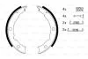 BOSCH PEUGEOT Щеки тормозные 406 95- 0986487579