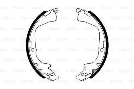 Тормозные колодки VW Amarok BOSCH 0986487781 (фото 1)