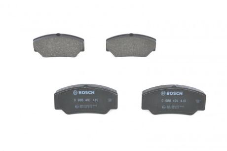 Комплект гальмівних колодок BOSCH 0986491410 (фото 1)