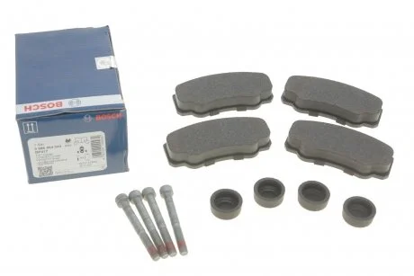 Тормозные колодки дисковые, к-кт. BOSCH 0986494049