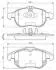 Комплект гальмівних колодок, дискове гальмо BOSCH 0 986 494 073 (фото 1)