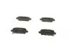Колодка гальм. диск. INFINITI FX, NISSAN X-TRAIL (T30) задн. (пр-во Bosch) 0 986 494 090